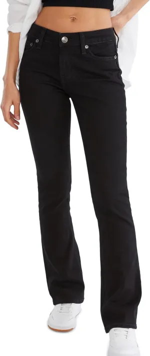 Aeropostale Women's Aero Mid Rise Bootcut Jean