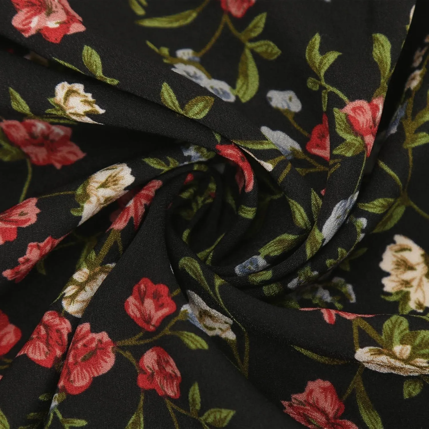 Chiffon for Women Floral Graphic Maxi Long Midi Knee Length Loose Fit Boho Peplum Slit Skirt Women 2025