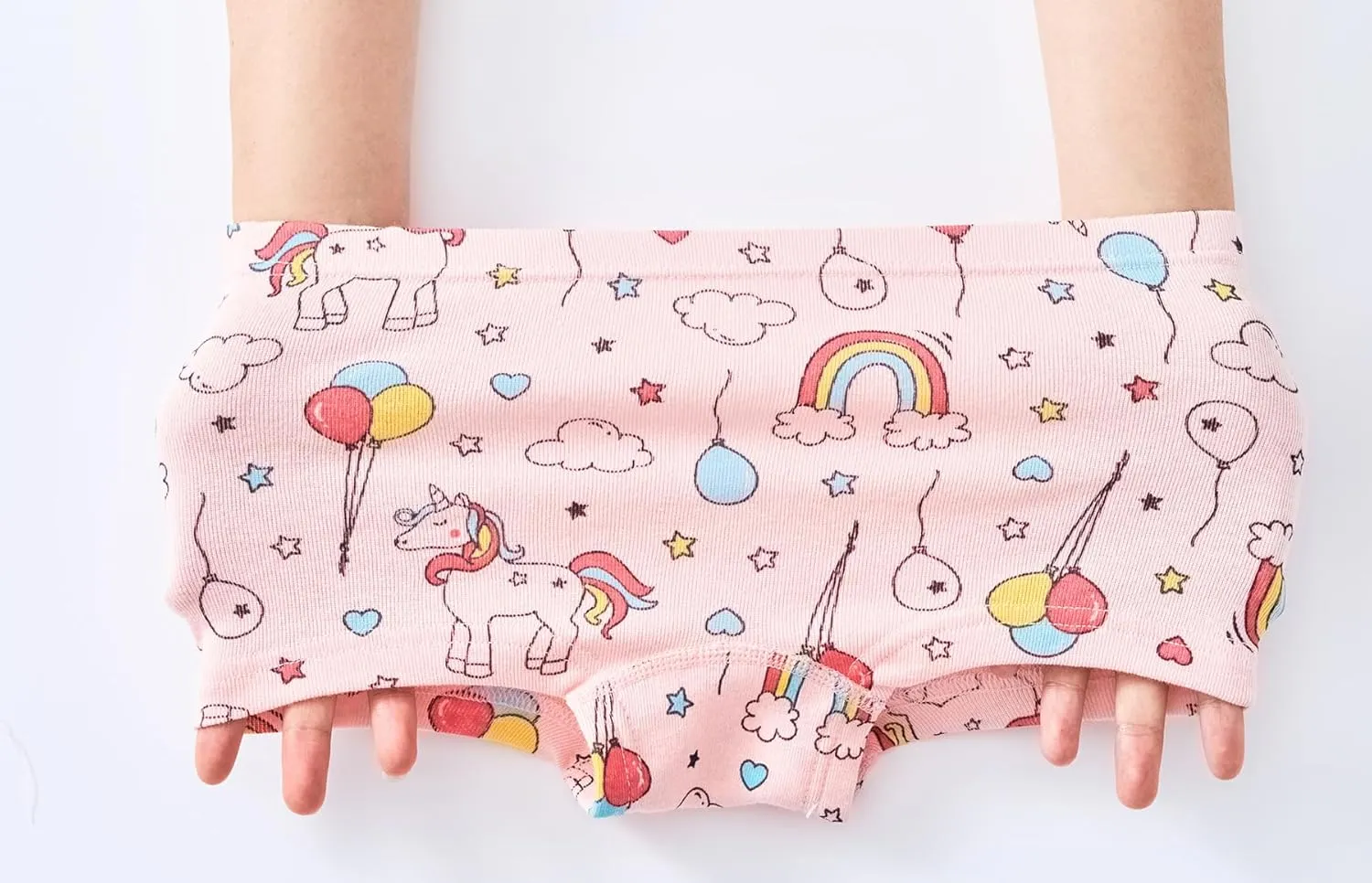 CHUNG Toddler Little Girls Kids Briefs Panties Soft Cotton Boyshort Underwear Pack Big Girl Daily Cute Pattern