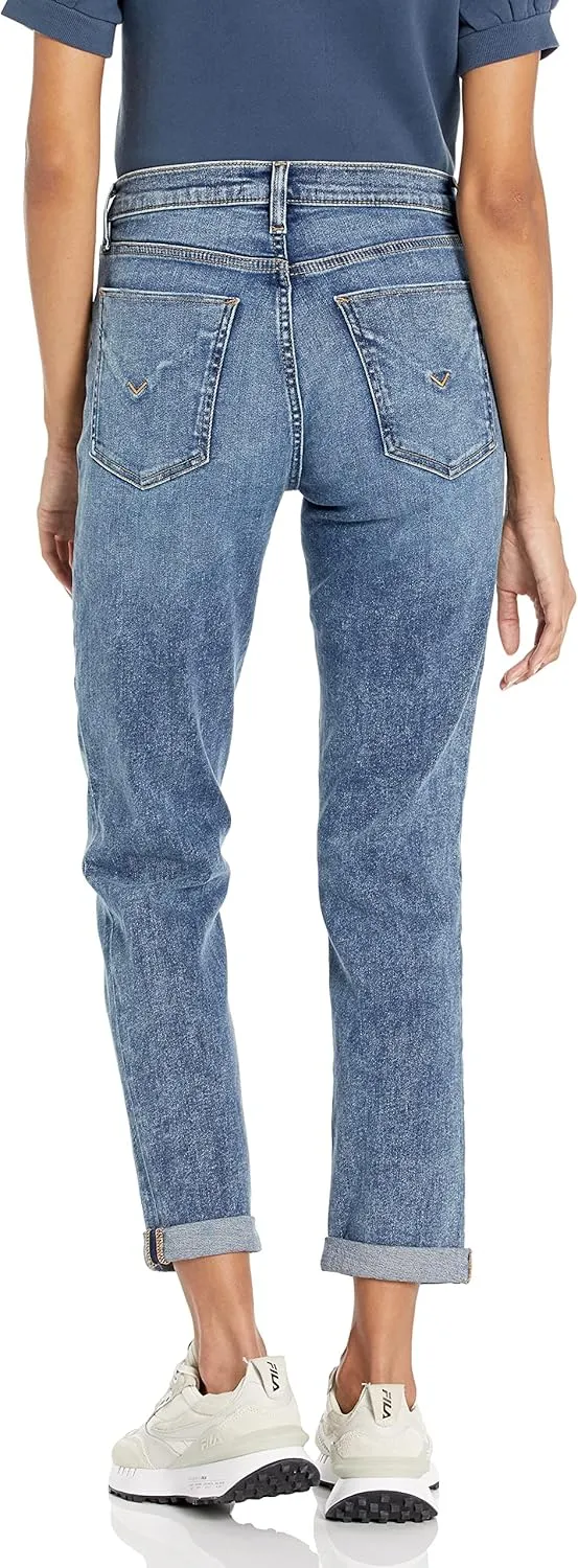 HUDSON Women's Lana Mid-Rise Slim Boyfriend Jean