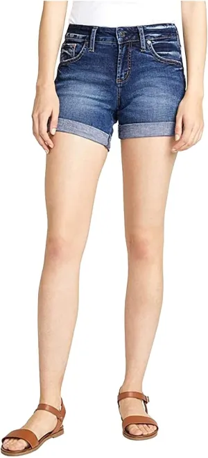 Jean Shorts Women Casual High Waisted Womens Denim Shorts Frayed Raw Hem Stretchy Shorts for Women