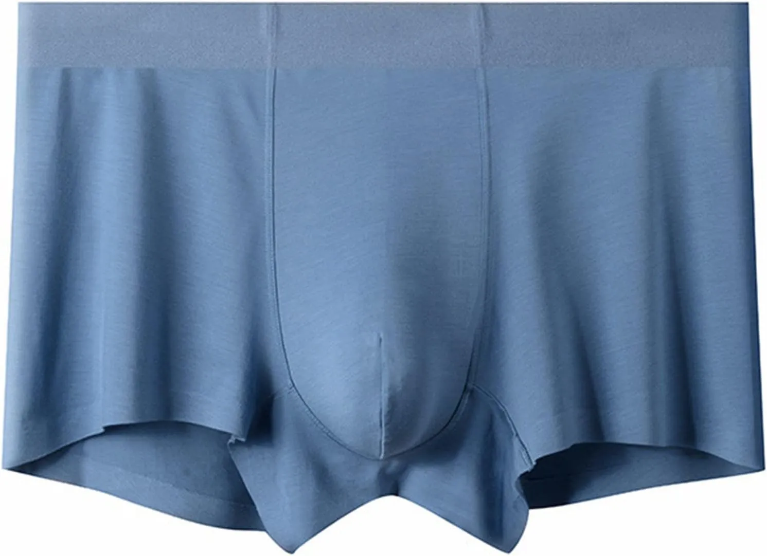 JEKE-DG Men's Boxer Briefs Ice Silk Cotton Modal Seamless Panties Underwear Soft Comfortable Underwear Trunks