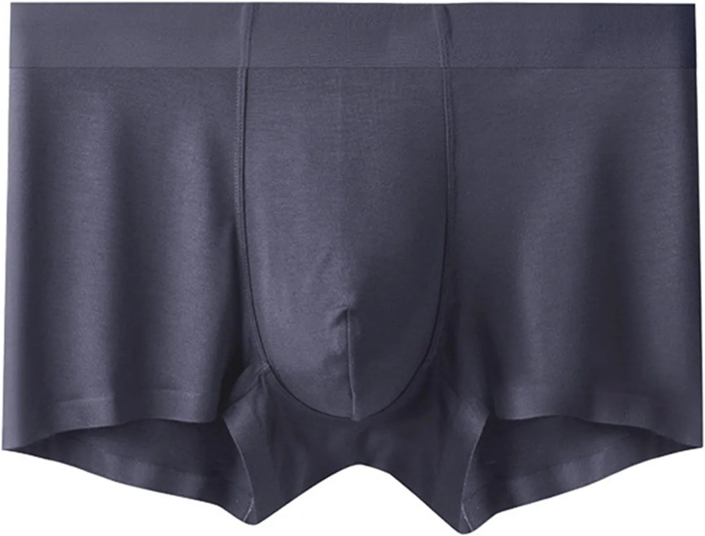 JEKE-DG Men's Boxer Briefs Ice Silk Cotton Modal Seamless Panties Underwear Soft Comfortable Underwear Trunks