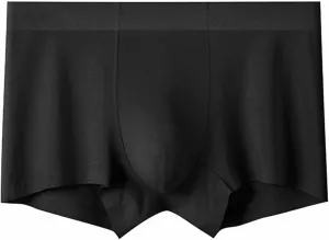 JEKE-DG Men's Boxer Briefs Ice Silk Cotton Modal Seamless Panties Underwear Soft Comfortable Underwear Trunks