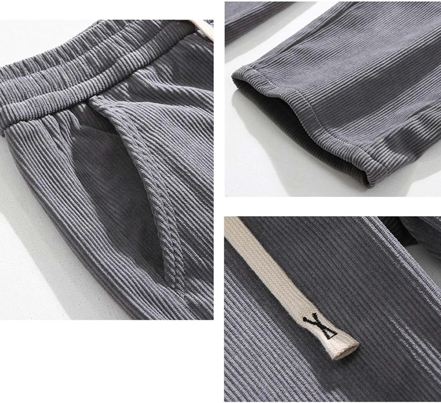 Joggers for Men Slim-Fit Joggers Sweatpant Plain Sport Cargo Combat Pant Soft Jogging Sweat