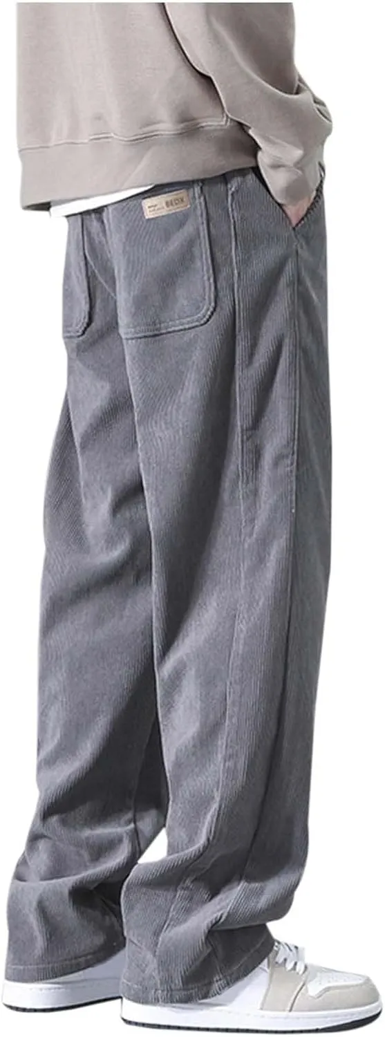 Joggers for Men Slim-Fit Joggers Sweatpant Plain Sport Cargo Combat Pant Soft Jogging Sweat