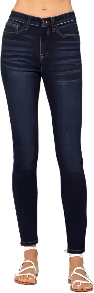 Judy Blue Handsand Mid Rise Skinny
