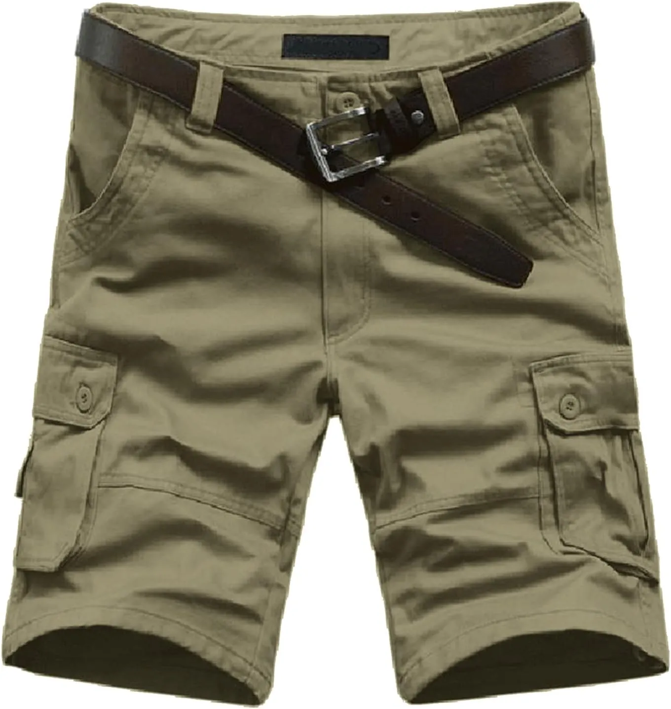 Khaki Shorts Men and Pants Leisure Color Fashion Men's Solid Summer Men's pants Big Mens Shorts Lightweight Cargo