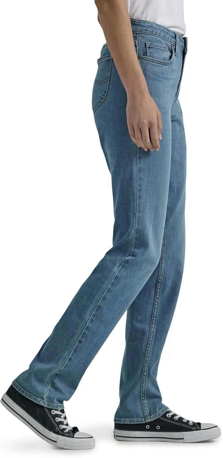 Lee Women's Legendary Mid Rise Straight Leg Jean