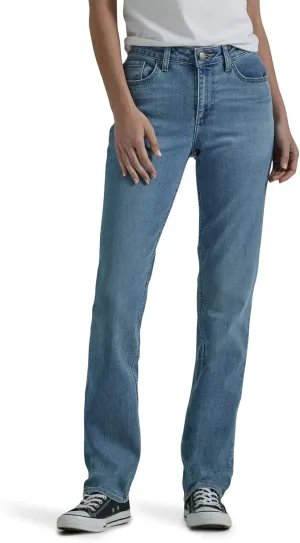 Lee Women's Legendary Mid Rise Straight Leg Jean