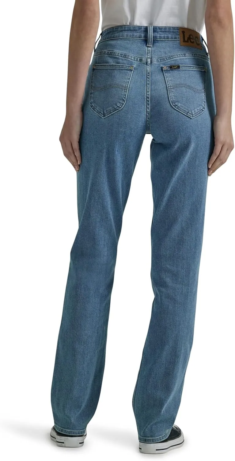 Lee Women's Legendary Mid Rise Straight Leg Jean