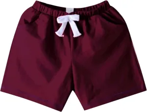 Little Boys Pull on Jogger Shorts Cotton Toddler Athletic Soccer Basketball Shorts Outdoor Quick Dry Hiking Pants