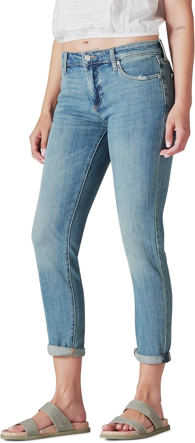 Lucky Brand Women's Mid Rise Sienna Boyfriend Jean