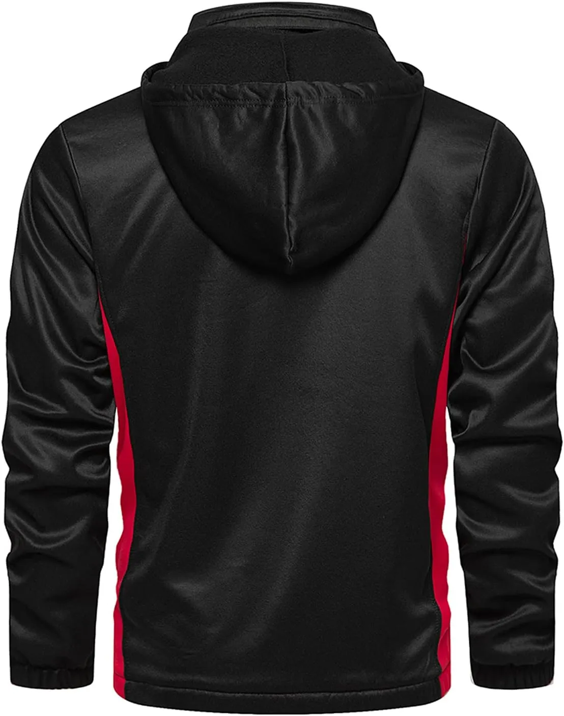 Maryia Men's Athletic Tracksuits Two Piece Workout Running Sports Joggers Suit Set Winter Warm Full Zip Training Wear