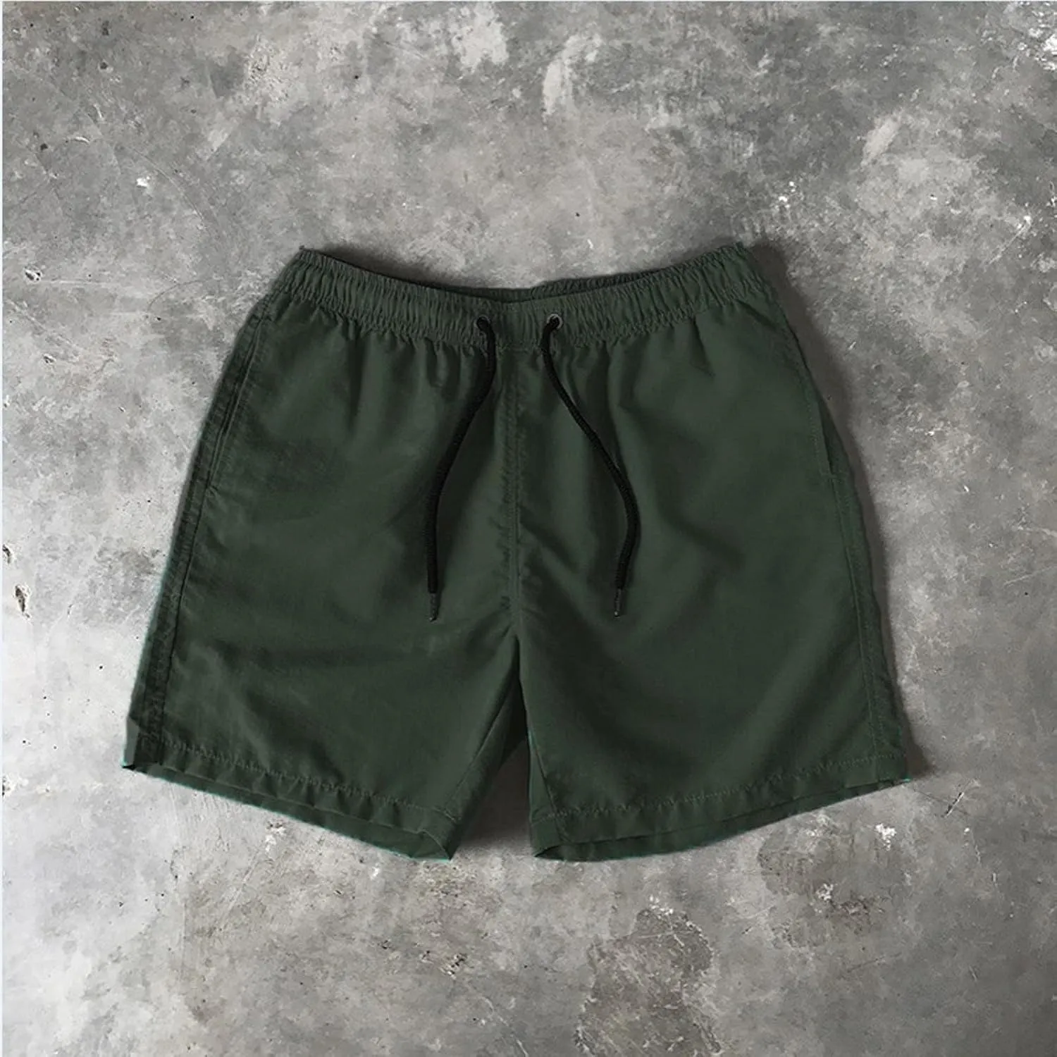 Men Pant Casual Soft Joggers Running Gym Outdoor Sports Sweatpant Open Hem Elastic Waist Combat Pant