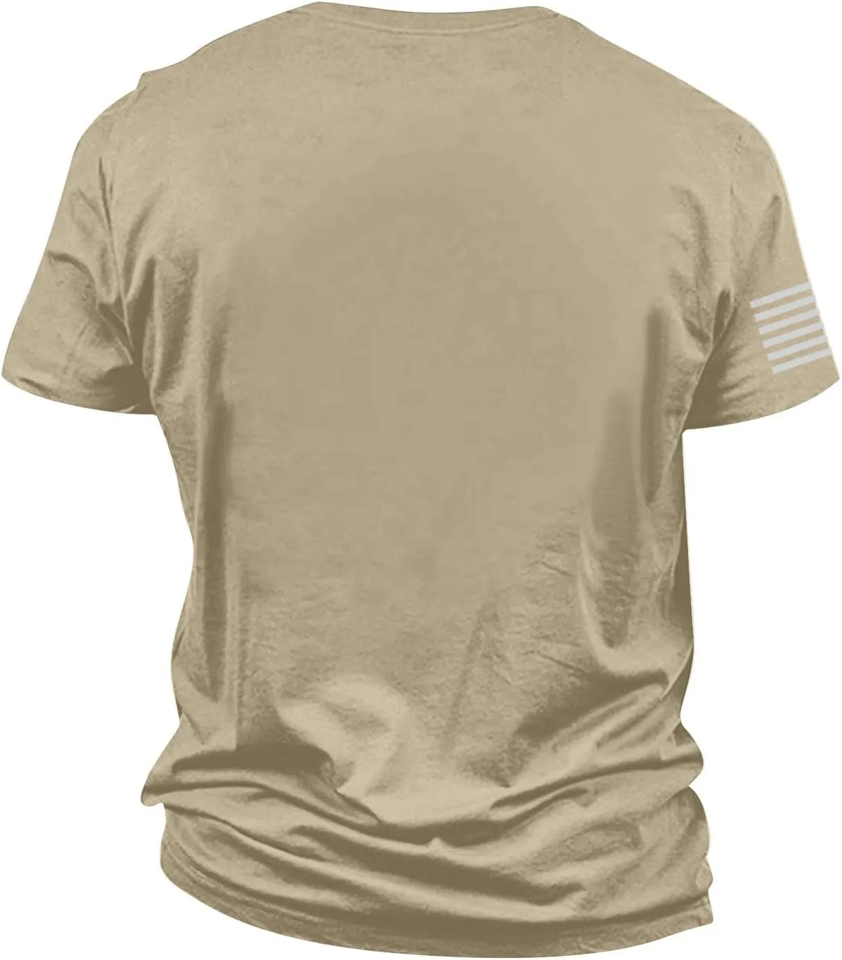 Men's American Flag Shirt Sleeve 1776 USA Graphic Dry Fit Cotton Comfortable T-Shirts Patriotic T Shirts