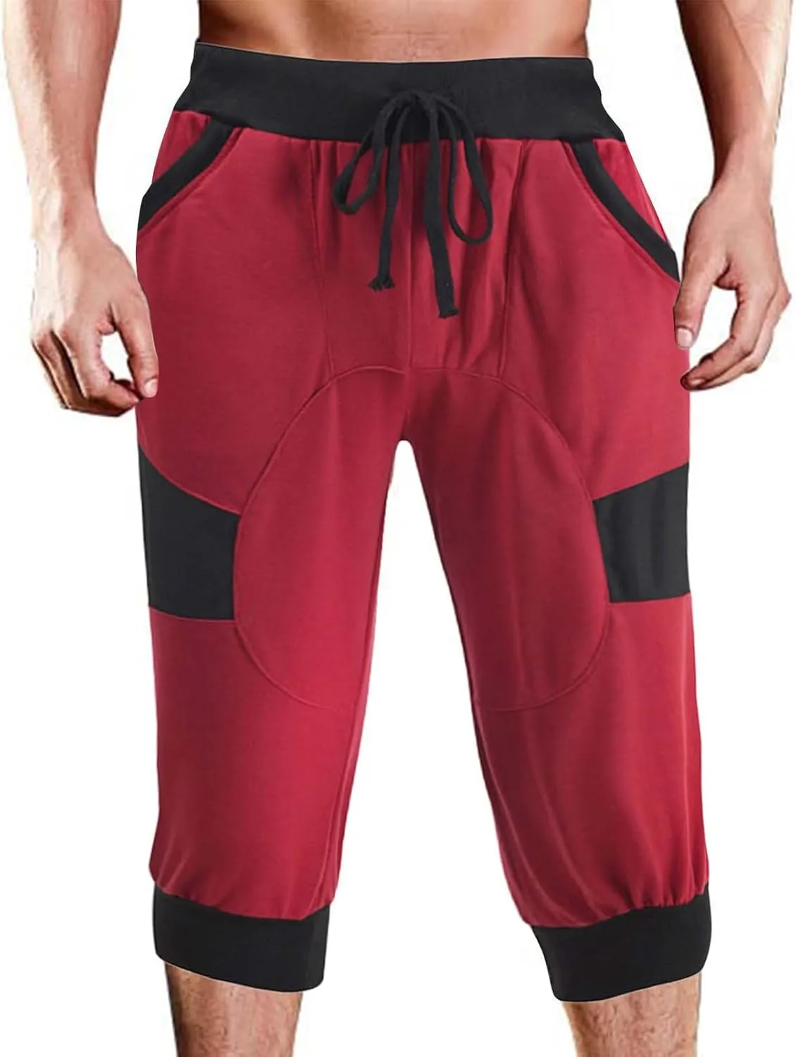 Men's Athletic Basketball Shorts Quick Dry Lightweight Workout Gym Tennis Short Pants Stretch Shorts with Pockets
