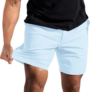 Men's Athletic Running Shorts 7'' Workout Gym Short Quick Dry Lightweight Hiking Shorts Stretch Pants with Pockets
