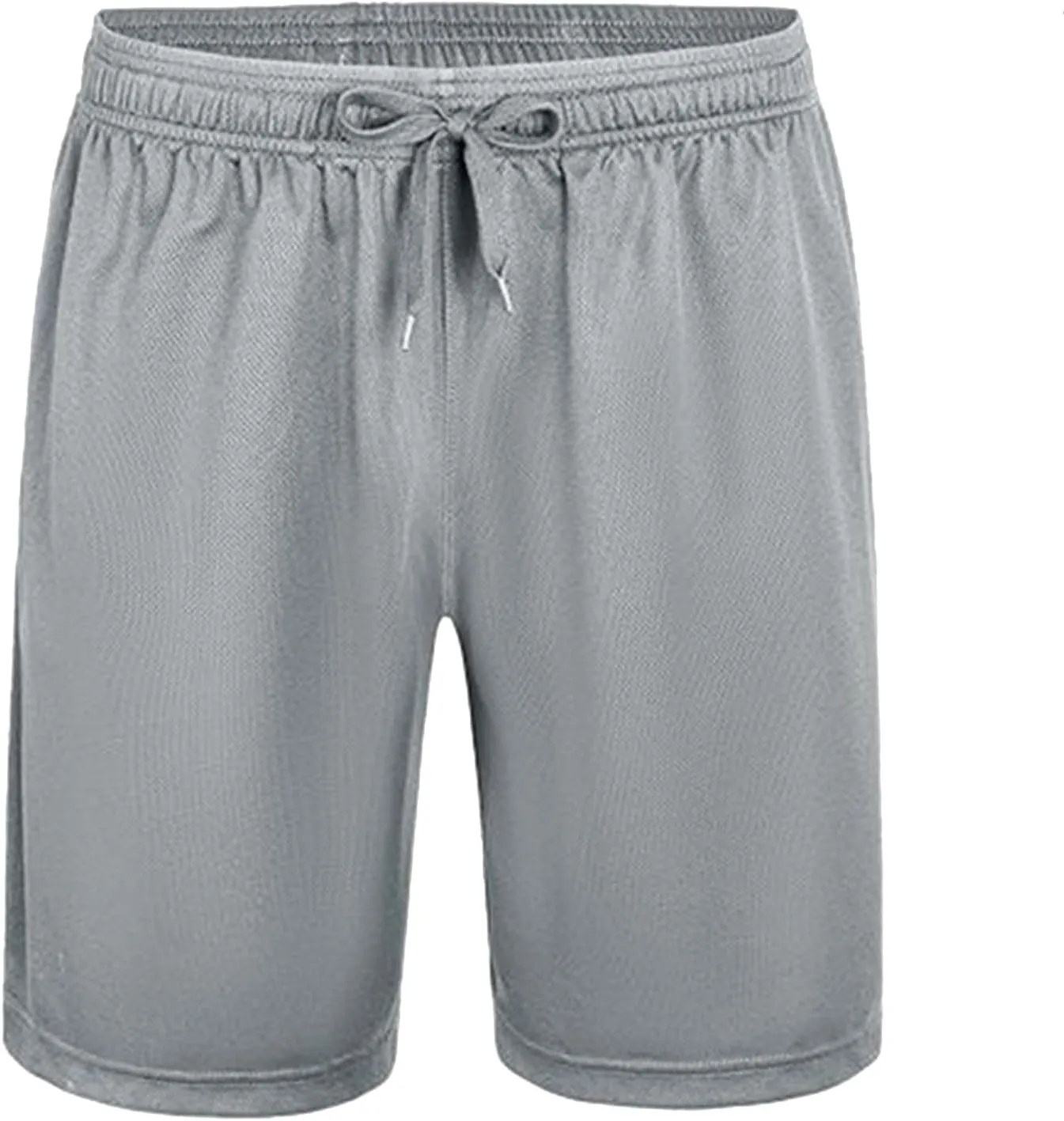 Men's Athletic Running Shorts Quick Dry Casual Elastic Waist Drawstring Workout Sports Gym Shorts with Pockets