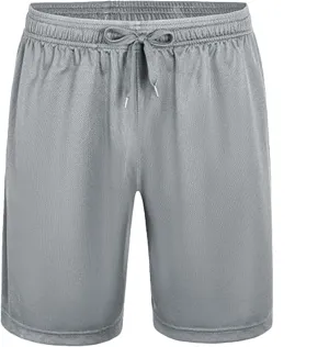 Men's Athletic Running Shorts Quick Dry Casual Elastic Waist Drawstring Workout Sports Gym Shorts with Pockets