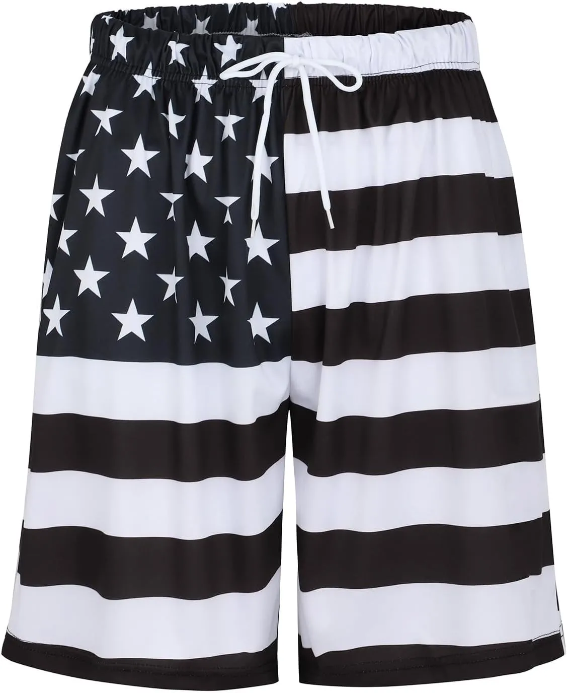 Men's Athletic Shorts Activewear Loose-Fit Breathable Running Workout Gym Shorts with Pockets 4th of July Beer Pants