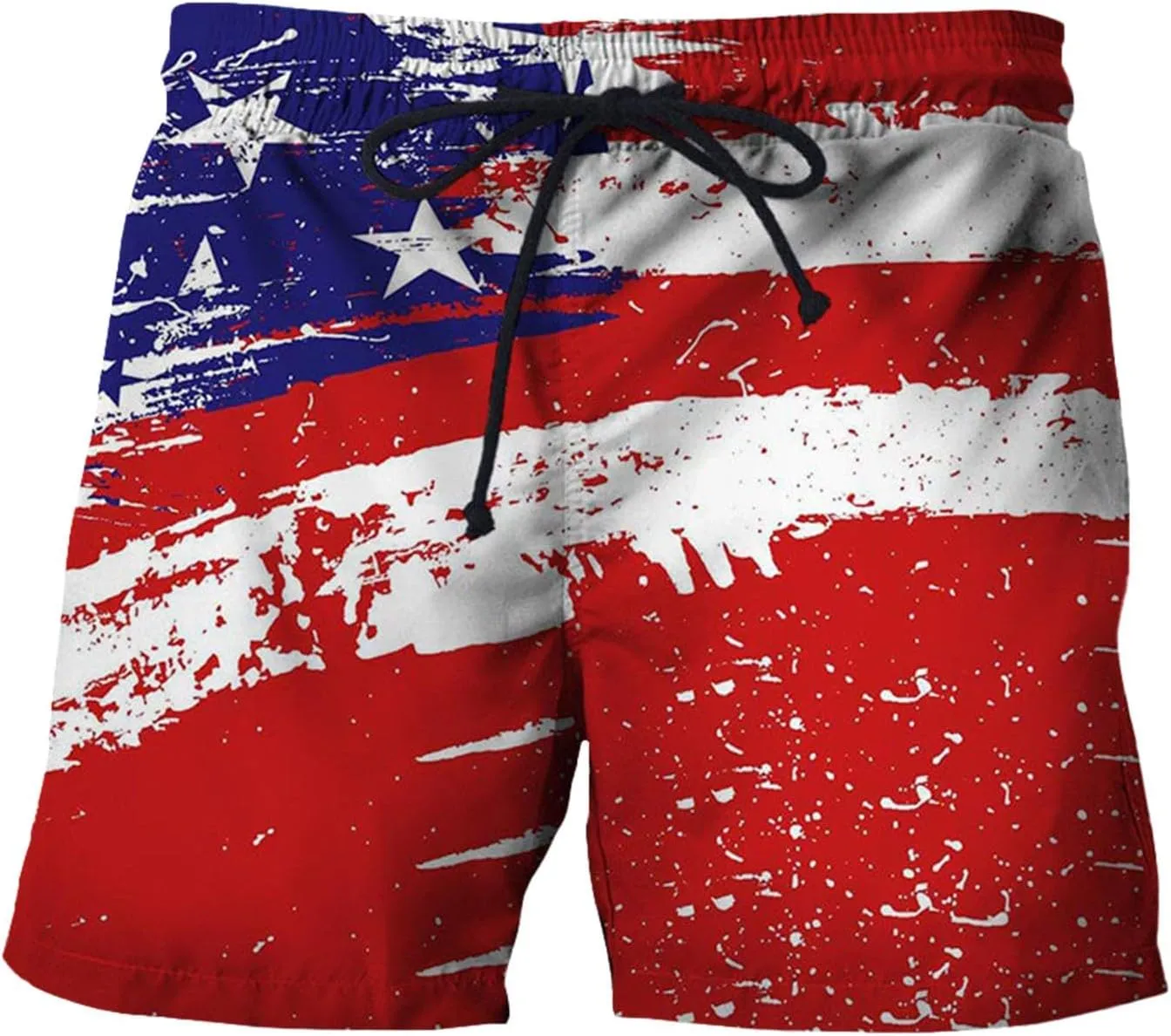Men's Athletic Shorts Activewear Loose-Fit Breathable Running Workout Gym Shorts with Pockets 4th of July Beer Pants