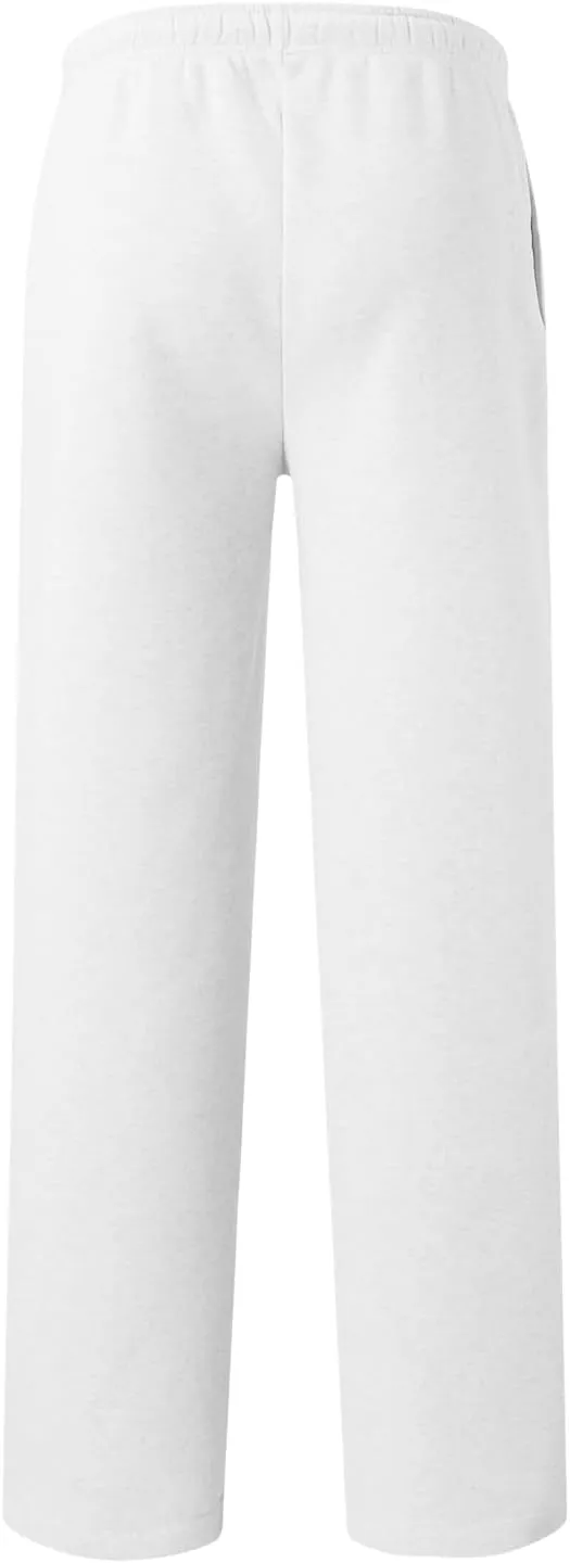 Men's Cargo Combat Work Pant Workwear Jogger Leisure Soft Sweatpants Loose Fit Open Hem Pant Long Pants