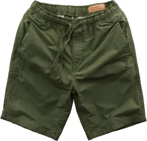 Mens Cargo Shorts Athletic Workout Gym Jogger Shorts Casual Drawstring Elastic Waist Capri Pants with Multi Pocket