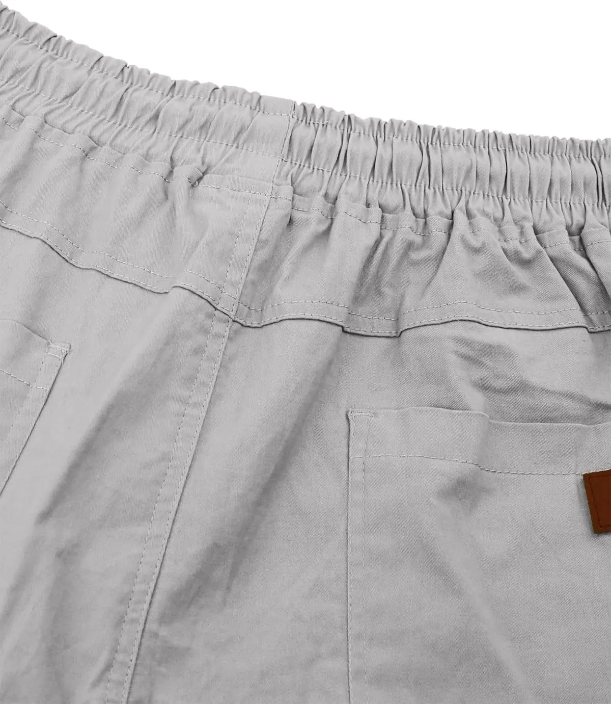 Mens Casual Flat Front Shorts Running Shorts for Men with Multi Pocket Athletic Shorts for Summer
