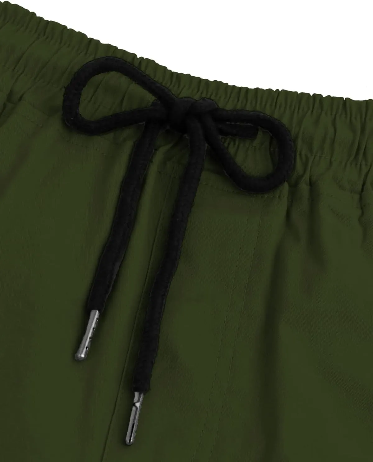 Mens Casual Flat Front Shorts Running Shorts for Men with Multi Pocket Athletic Shorts for Summer