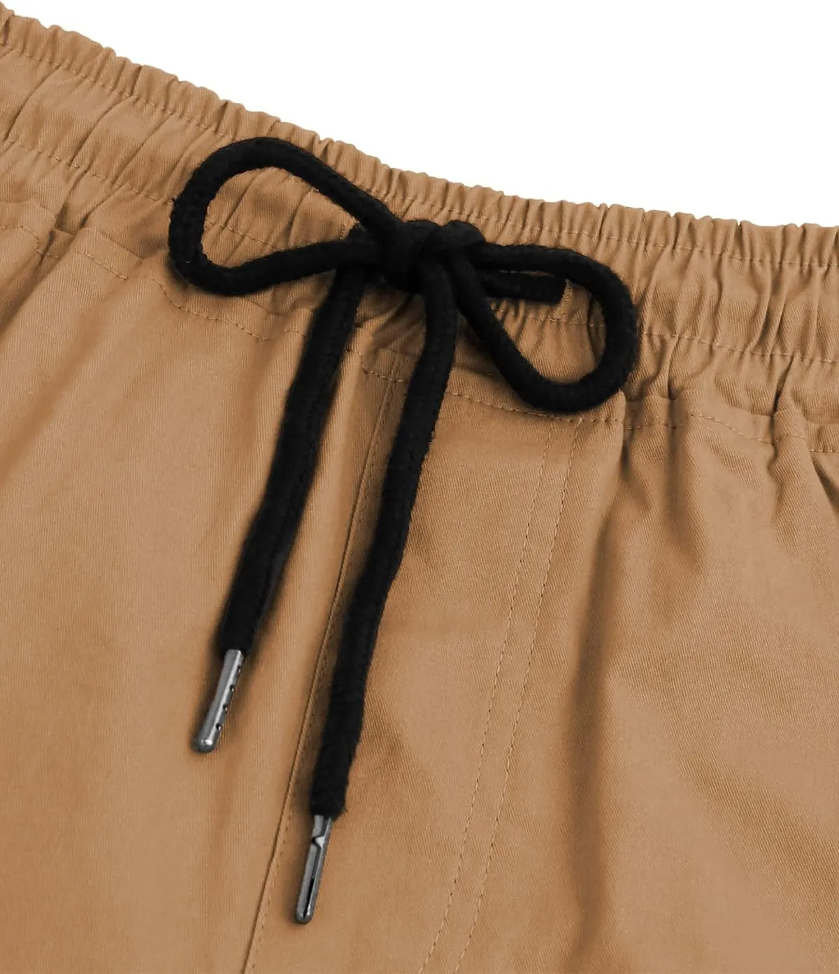 Mens Casual Flat Front Shorts Running Shorts for Men with Multi Pocket Athletic Shorts for Summer