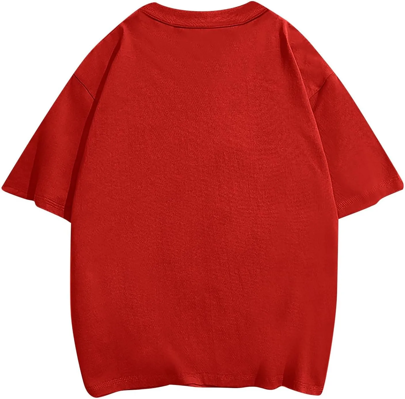 Men's Cotton T-Shirts Casual Crew Neck T-Shirt Short Sleeve Fashion Tee Shirts Summer Loose Fit Tops Clothing