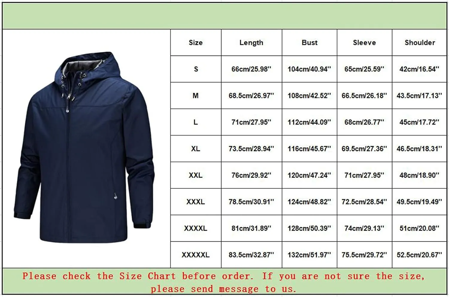 Mens Packable Rain Jackets Windproof Waterproof Lightweight Shell Raincoat with Detachable Hood for Hiking Running
