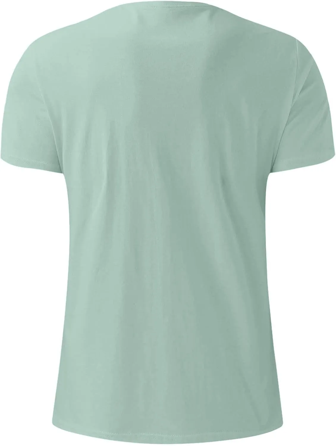 Mens Personalised Graphic Tees Round Neck Short Sleeve Loose Summer Tops Fashion T-Shirt with Creative Letters Retro Print