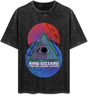 Mens Womens Vintage Oversized Short Sleeve T Shirt Casual Drop Shoulder Tees Tops