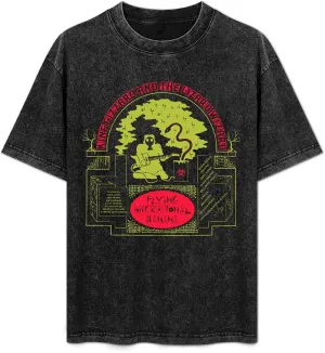 Mens Womens Vintage Oversized Short Sleeve T Shirt Casual Drop Shoulder Tees Tops