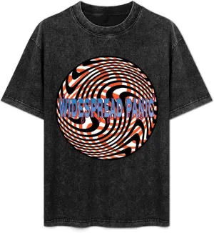 Mens Womens Vintage Oversized Short Sleeve T Shirt Cool Drop Shoulder Tees Top
