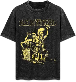 Mens Womens Vintage Oversized Short Sleeve T Shirt Fashion Drop Shoulder Tees Top