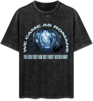 Mens Womens Vintage Oversized Short Sleeve T Shirt Novelty Drop Shoulder Tees Tops