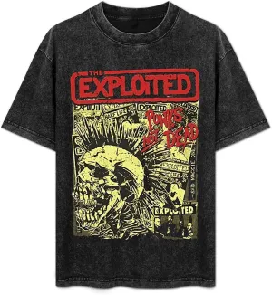Men's Women's Vintage Oversized Short Sleeve T Shirts Fashion Drop Shoulder Tees Top