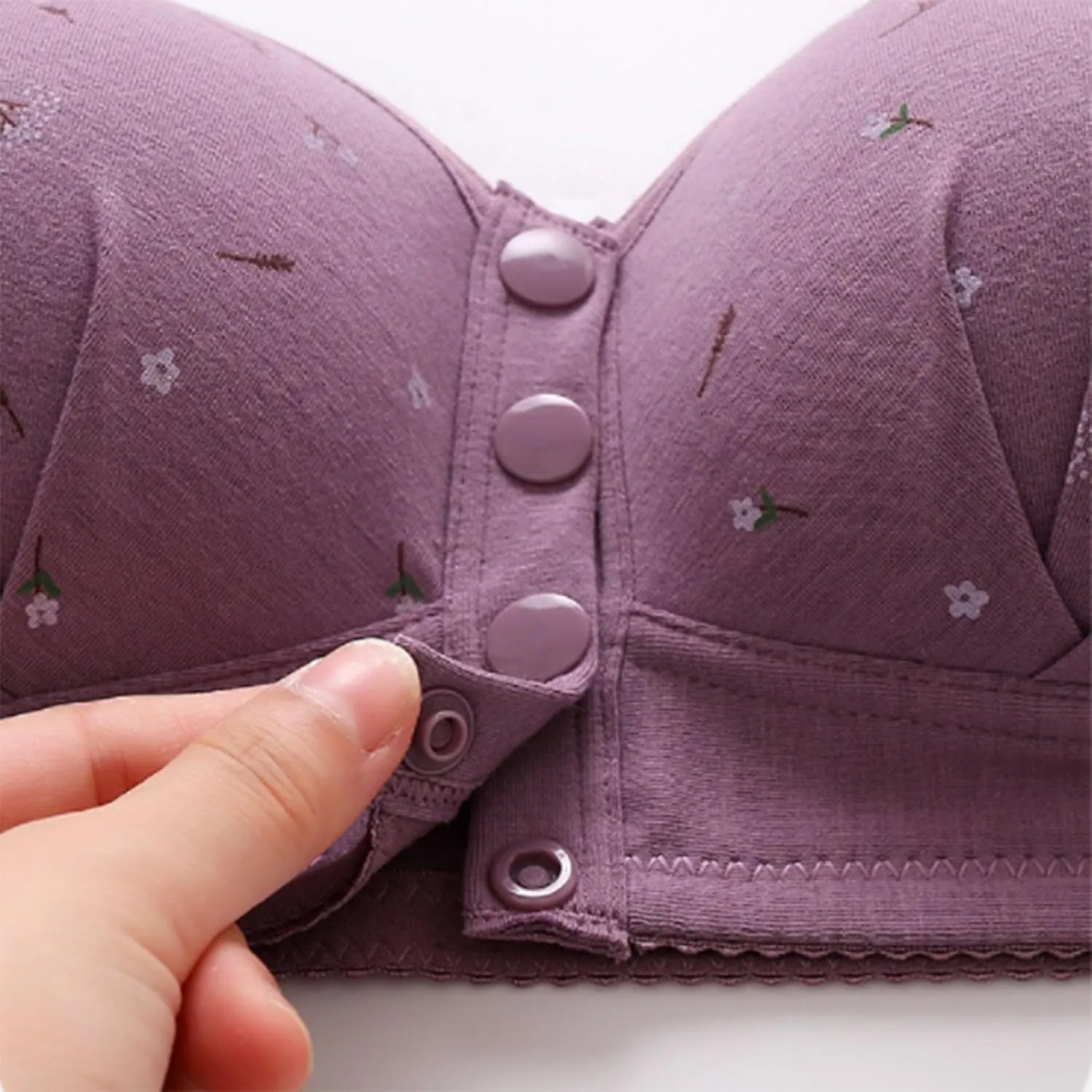 Padded Bralettes for Women Everyday Full Coverage Cushioned Underwire Bra Comfortable Wireless Padded Bras