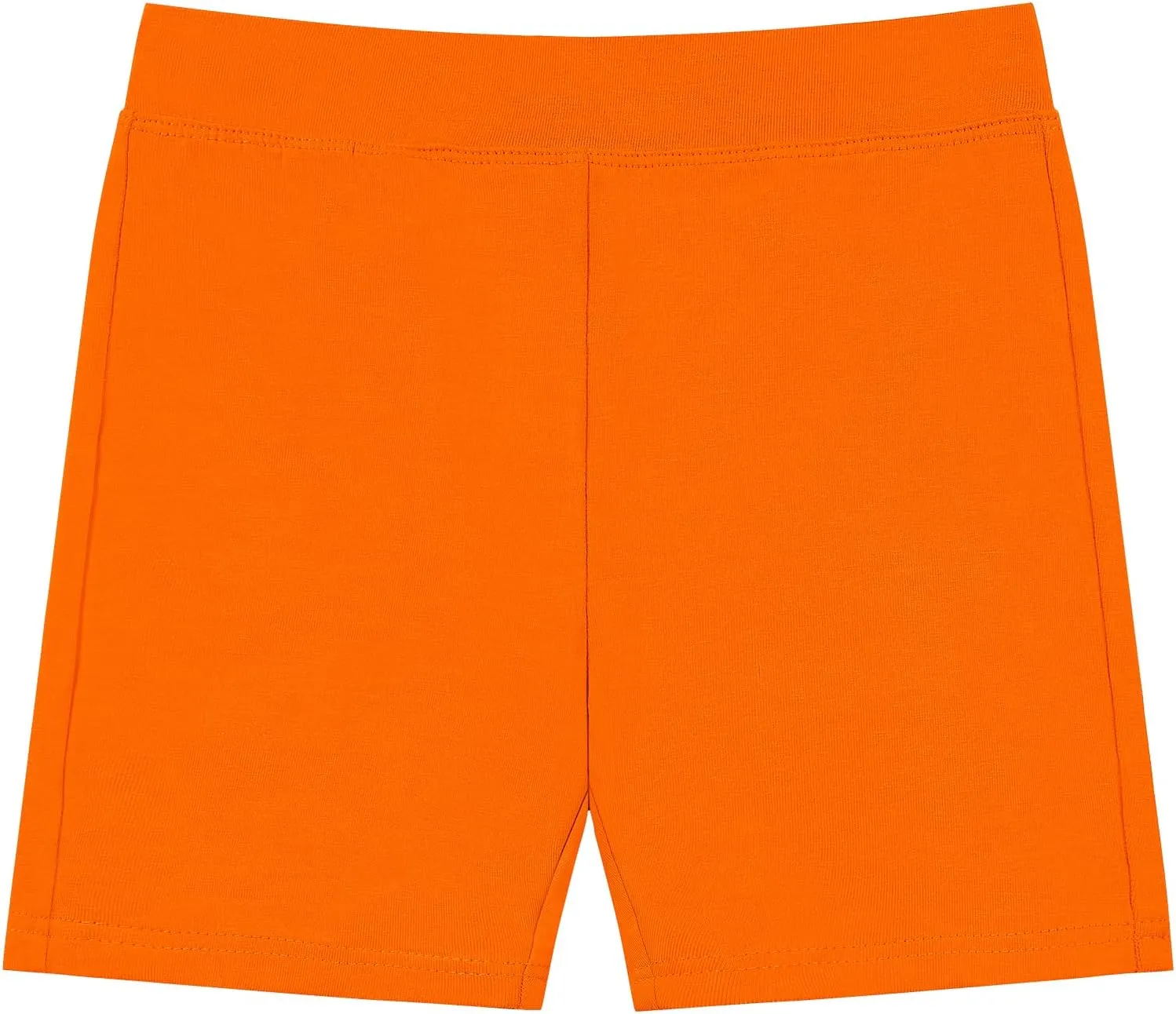 QBK 2T to 12 Years Girls Shorts Cotton Basic Solid Soft, High Rise Dance Gym Casual, Toddler Big Little Kid