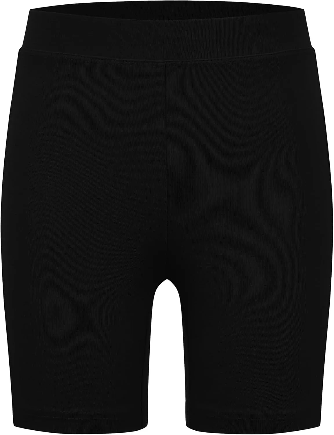 QBK 2T to 12 Years Girls Shorts Cotton Basic Solid Soft, High Rise Dance Gym Casual, Toddler Big Little Kid