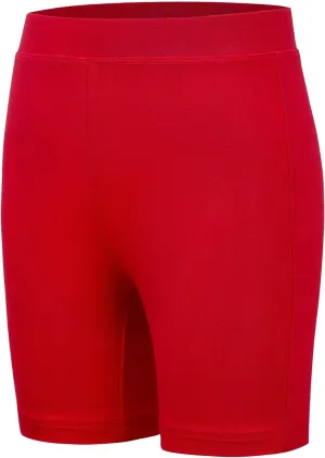 QBK 2T to 12 Years Girls Shorts Cotton Basic Solid Soft, High Rise Dance Gym Casual, Toddler Big Little Kid