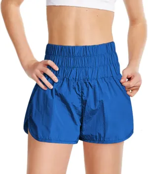 Quick Dry Athletic Shorts for Girls Boys Running Shorts Cotton Elastic High Waist Hiking Workout Pants Summer Clothes