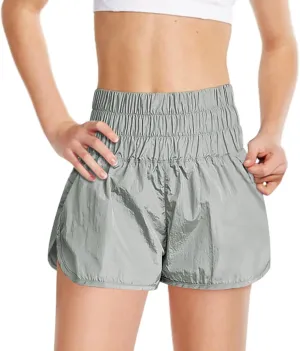 Quick Dry Athletic Shorts for Girls Boys Running Shorts Cotton Elastic High Waist Hiking Workout Pants Summer Clothes