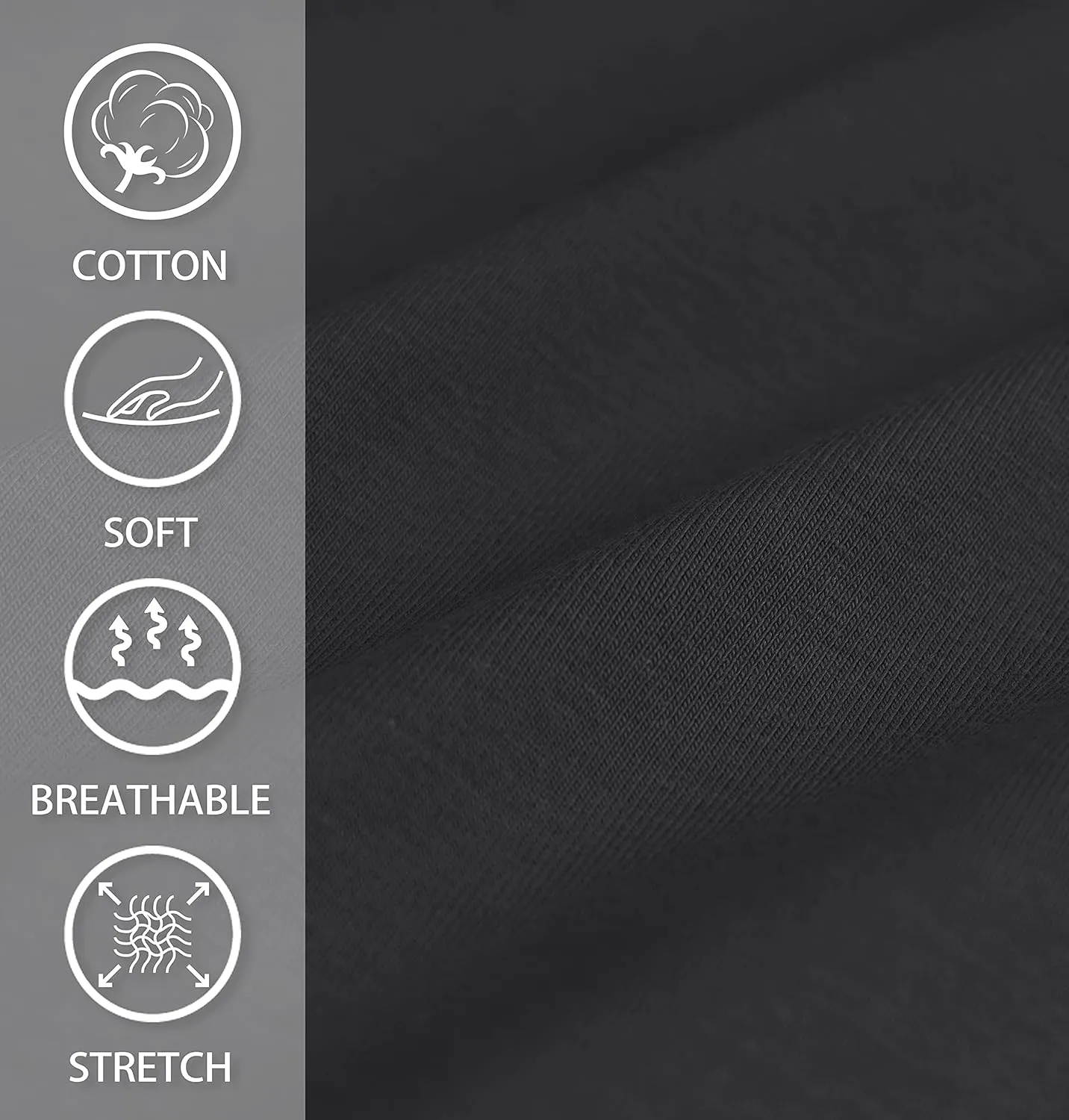 SANTINY Women's Cotton Shorts 5'' Lounge Yoga Shorts Jersey Sweat Bermuda Shorts for Women Walking Athletic with Pockets