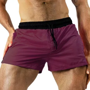 Shorts Men Bodybuilding Gym Shorts Mens Slim Fit Running Shorts Elastic Waist Drawstring Shorts Quick Dry Sportswear