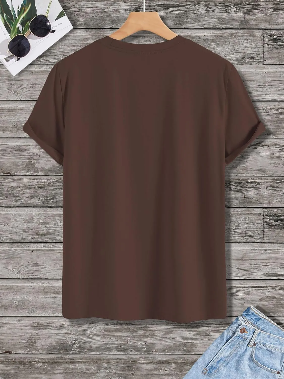 SOLY HUX Men's Graphic Tee Tops Vintage Letter Print Short Sleeve Crewneck Casual Summer T Shirts
