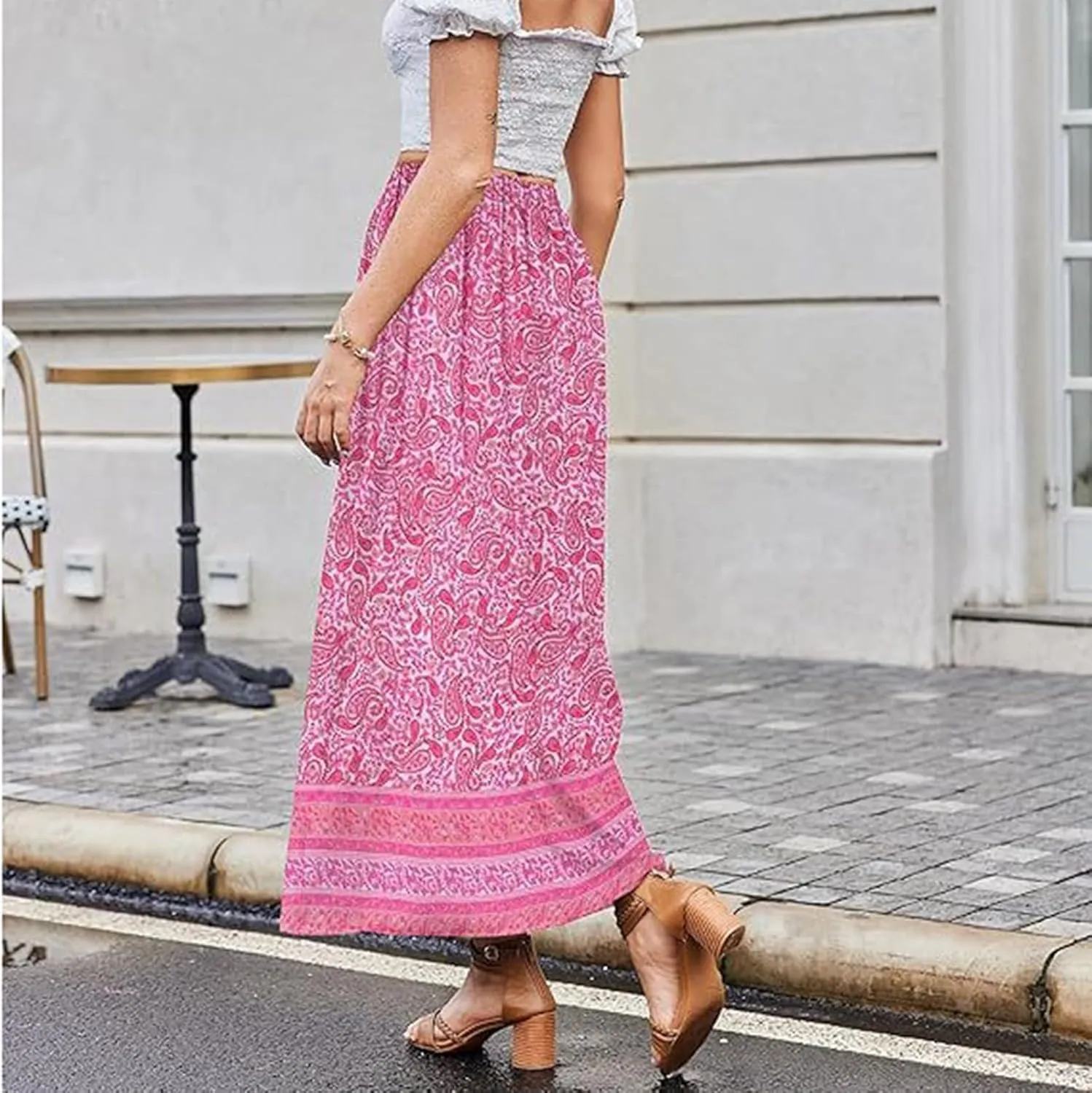 Summer Skirts for Women, Elegantes Casual Trendy Vacation Beach Womens Skirts